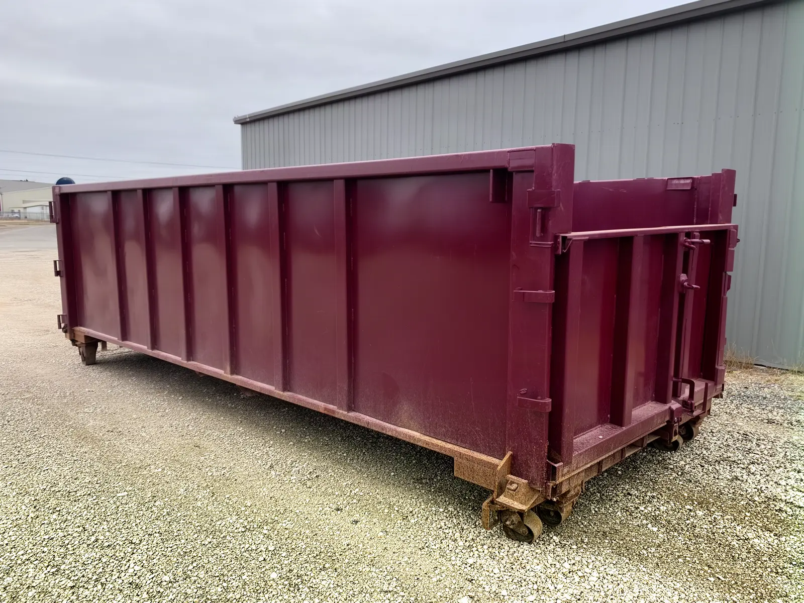 Roll-off dumpster from Little Jimmy's Dumpster Rental in Fort Smith, AR